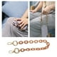 thumbnail image 2 of Cateissary Cadenas de resina para bolsos confiables, resistentes y duraderas, para una fijación segura, correas de cadena para bolsos de amplia Artesanía L204-2HS, 2 of 6