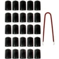 thumbnail image 2 of Dorman 711-005 21-23 MM Vinyl Lug Nut Covers With Removal Tool Black; Silver; Red (Pack of 25), 2 of 7