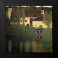 thumbnail image 2 of Klimt, Gustav 12x12 Black Modern Framed Museum Art Print Titled - Schloss Kammer On The Attersee I 1908, 2 of 5