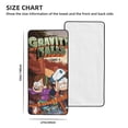 thumbnail image 4 of Gravity Falls Beach Towel 27x55 Inch Coral Velvet Bath Towel For Bathroom Swimming Pool, 4 of 9