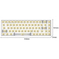 thumbnail image 4 of TESTER68 2-Mode Wireless BT5.0 and 2.4G Mechanical Keyboard Kit Option 5, 4 of 5
