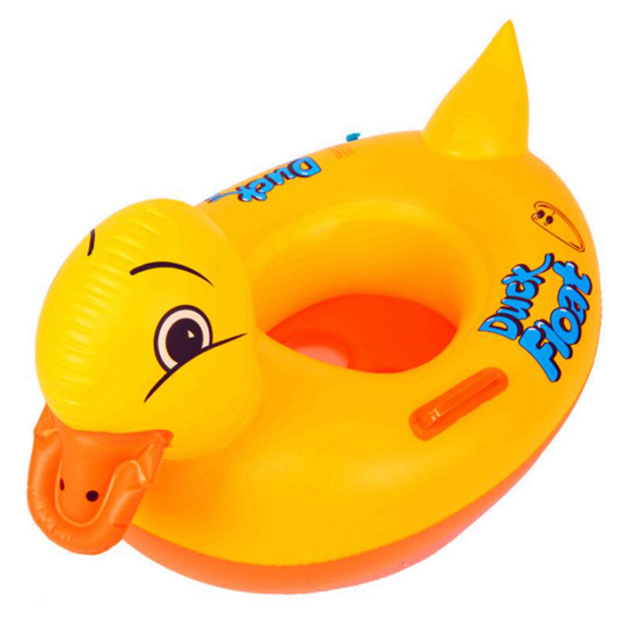 Kids Baby Cute Duck Float Seat Boat Inflatable Swimming Ring Outdoor Pool ToY_gj 