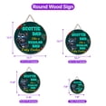 thumbnail image 5 of Scottish Terrier Dad Like a Regular Dad Only Cooler Happy Father's Day Round Wood Sign Scottie Dog Lover Gifts Hanging Wall Home Decor - 02007, 5 of 5