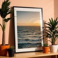 thumbnail image 3 of Sunset Waves, Encinitas 01 - Encinitas California Photography Black Framed Wall Art Print 20 x 30 inches, 3 of 8