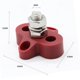 thumbnail image 3 of Nylon, Fibra de Barco DC48V Heavy Duty Single Terminal Stud M8 Bloque de Distribución de Energía Rojo, 3 of 9