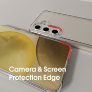 IBMRS for Samsung Galaxy A16 case,(Not Yellowing Anti fingerprint)Protective Shockproof Phone Case, Clear camo