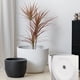 thumbnail image 5 of Maceta redonda moderna con orificios de drenaje, apta for plantas de interior y exterior como hierbas y plantas de serpiente., 5 of 6