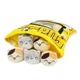 thumbnail image 3 of Linda almohada de felpa, muñecas de gatitos de animales esponjosos extraíbles, almohada de peluche de animales suaves, regalos de peluche de algodón (amarillo), 3 of 5