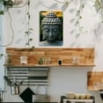 thumbnail image 4 of 8"x12" Buddha Head Iron Sign - Tranquil Decor for Home, Cafe, Bar, Durable Metal Wall Art with Serene Design, Cafe Wall Art|Tranquil Design|Intricate Detailing, Asian Home Decor, 2D, 4 of 8