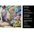 thumbnail image 5 of Bull Terrier Spring Path Kitchen Towel, 5 of 5
