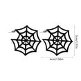 thumbnail image 2 of European Creatives Halloween Spider Web Earrings - Unique Lightweight Plastic Accessories for Party & Everyday Wear, Perfect Gift Idea for Creative Jewelry Lovers, 2 of 6