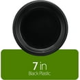thumbnail image 7 of PLASTICPRO 7" Black Plastic Plates Lightweight Disposable Plates for Parties, 100-Pack, 7 of 7