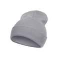 thumbnail image 1 of TopHeadwear Solid Color Long Beanie, Heather Grey, 1 of 2