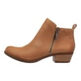thumbnail image 3 of Lucky Brand Basel Wheat Brown Tan Leather Low Cut Western Ankle Dress Booties (WHEAT, 5.5), 3 of 6