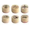 thumbnail image 4 of 6 Pcs Sceaux Ronds en Bois Rétro Joyeux Anniversaire Décoratifs Bricolage pour Scrapbooking (Couleurs Assorties), 4 of 9