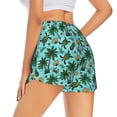 thumbnail image 3 of Bixox Women's Pineapple Sea Turtle pattern 2 in 1 Running Shorts - Lightweight Athletic Workout Gym Yoga Shorts Liner with Pockets - Small, 3 of 7