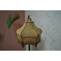 BespokeByNikita Victorian Dome Gold Lace Fringe Lampshade