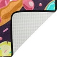thumbnail image 4 of Coolnut Area Rug 60 x 39 inch (5'x 3'3"), Carpet Doughnut Splashing Nursery Rug Floor Mat for Hardwood Floor Entrance Living Room Bedroom, 4 of 6
