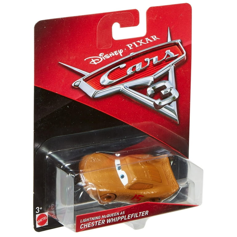 Disney Pixar Cars 3 Lightning McQueen As Chester Whipplefilter Car Play  Vehicles - Walmart.com