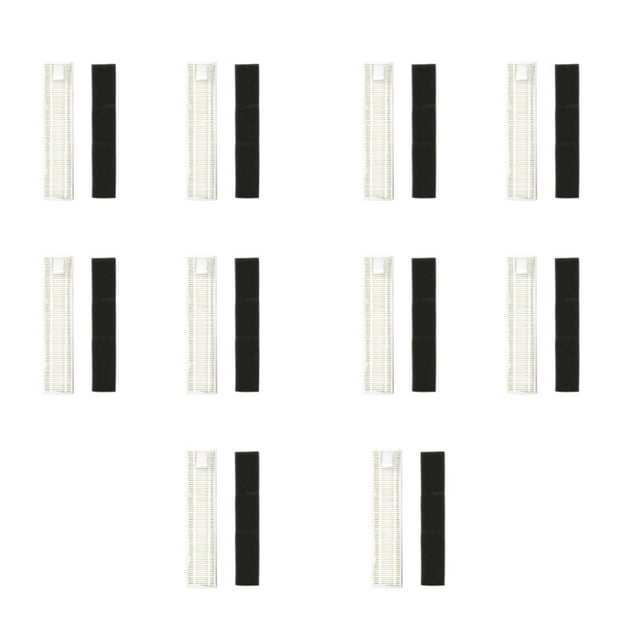 Pour Deebot Slim 10 Pcs de Rechange Filtre pour Aspirateur Robot