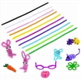 thumbnail image 2 of 1000 Piezas Limpiadores de Pipas de Colores Aleatorios Tallo de Chenilla 6 mm X 12 Pulgadas para Decoraciones de Manualidades de Bricolaje, 2 of 5