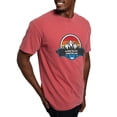 thumbnail image 4 of CafePress - Alpine Valley Ski Area Chesterland Ohio T Shirt - Mens Comfort Colors Shirt, 4 of 5