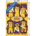 thumbnail image 3 of NBA Los Angeles Lakers - Team 21 Wall Poster, 22.375" x 34", 3 of 4