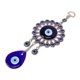 thumbnail image 1 of Decoración de ojos azules, adorno colgante de ojos azules, adorno colgante de ojos azules para coche, decoración de pared de ojos azules, compacta y ligera, 1 of 14