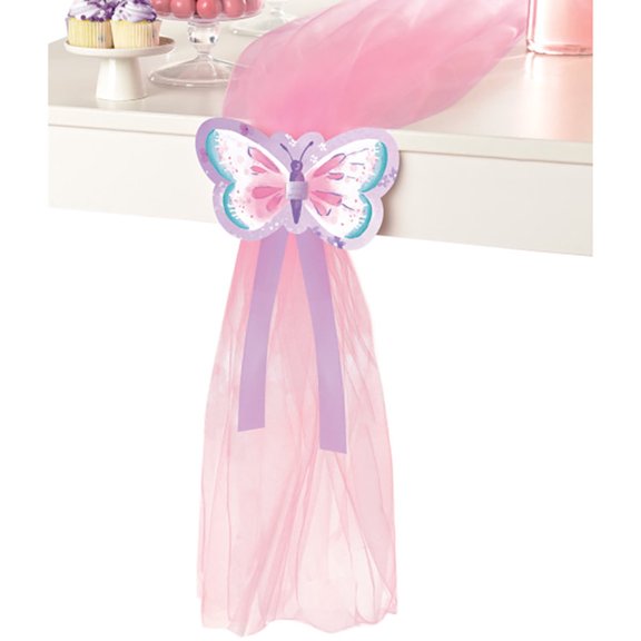 Floral Birthday 'Flutter' Table Runner Decorating Kit (1ct)