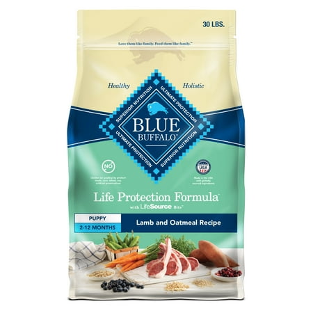 UPC 840243105526 product image for Blue Buffalo Life Protection Formula Puppy Dry Dog Food  Lamb & Oatmeal  30 lbs. | upcitemdb.com