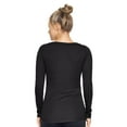thumbnail image 3 of Expert Brand USA-Made Women's TriTec Long Sleeve Scoop Neck, Black, Large, 3 of 5