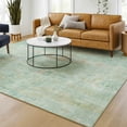 thumbnail image 6 of Addison Rugs Mayfield Premium Machine Washable Transitional Abstract Turquoise Rectangle Rug, 10' x 14', 6 of 6
