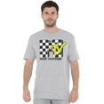 thumbnail image 4 of MTV Mens Checkerboard Logo T-Shirt, 4 of 5