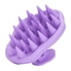 thumbnail image 2 of Cepillo de silicona para el cuero cabelludo, limpieza profunda, masaje manual para el cuero cabelludo. Violeta, 2 of 9