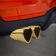 thumbnail image 4 of Naittoop Car Modified Tail Throat Love Tail Throat Out Of Two Double Pipe Heart-shaped Exhaust Pipe, 4 of 5