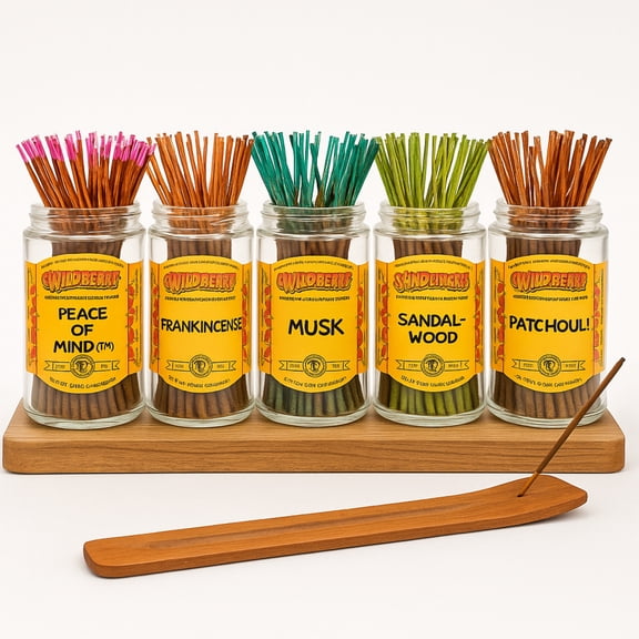 20x Wild Berry Shorties Incense Sticks - Earthbound Spirit - Variety Pack