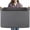 Grey-24"x16.9"x14.2", variant on White 24"x16.9"x14.2" Woven Storage Basket for Blankets, Towels, Dirty Clothes