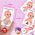 thumbnail image 2 of Juego para baby shower para niña RokAPary con tarjetas rasca y gana, 40 tarjetas, 2 of 7