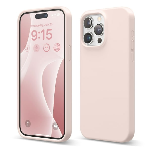Funda de teléfono Elago de silicona líquida a prueba de golpes para iPhone 15 Pro Max