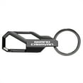 thumbnail image 2 of Dodge Grand Caravan Gunmetal Black Carabiner-style Snap Hook Metal Key Chain, 2 of 5