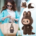 thumbnail image 1 of Pop Mart Labubu, 7.87inch Pop Mart Labubu, Furry Cute Monster Labubu Doll with Stars in Its ESí, The Ideal Gift for Children and Adults (Brown), 1 of 9