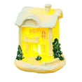 thumbnail image 2 of Casa de vacaciones navideña, casa navideña luminosa, adornos navideños, regalos, estilo A, 2 of 9