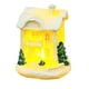 thumbnail image 2 of Figuritas de casa de vacaciones navideñas, adorno de Navidad, Mini adorno de decoración de paisaje iluminado con LED, de Navidad para estilo A Sunnimix Estatuilla en miniatura, 2 of 8
