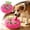 Pink, variant on Interactive Dog Puzzle Toy Plush Carrot Patch Snuffle Toy Hide-and-Seek Vegetables Toy for Dogs Cats Enrichment Chewing Slow Feeding Game