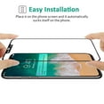 thumbnail image 3 of vAccessorize Scratch-Resistant Clear Tempered Glass Screen Protector Compatible for Apple iPhone X, 3 of 5