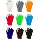 thumbnail image 4 of 12 pares de guantes para pantalla táctil, guantes elásticos de punto para mensajes de texto, manoplas cálidas a prueba de viento de Color sólido para hombres y mujeres, 4 of 5