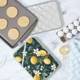 thumbnail image 5 of Yayeee Pot Holders Kitchen Heat Resistant with Pocket 7"x9.8" Cotton Oven Cooking Hot Pads, Floral Lemons, 5 of 7