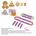 thumbnail image 3 of Knitting Yarn Loom, Detachable Long Knitting Loom Kit Beginner Friendly  for DIY, 3 of 7