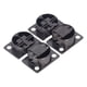 thumbnail image 5 of Bisagras De Cierre Suave, Resistencia A La Corrosión Bisagra De Puerta De Gabinete Estampado De Superficie Chapada En Cobre Que Forma 90 Grados Negro Para Puerta Abatible Hacia, 5 of 7