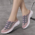 thumbnail image 5 of IUJSOY Slip on Mules for Women Knit Mesh Clogs Lightweight Comfort Walking Shoes Breathable Slippers, 5 of 7